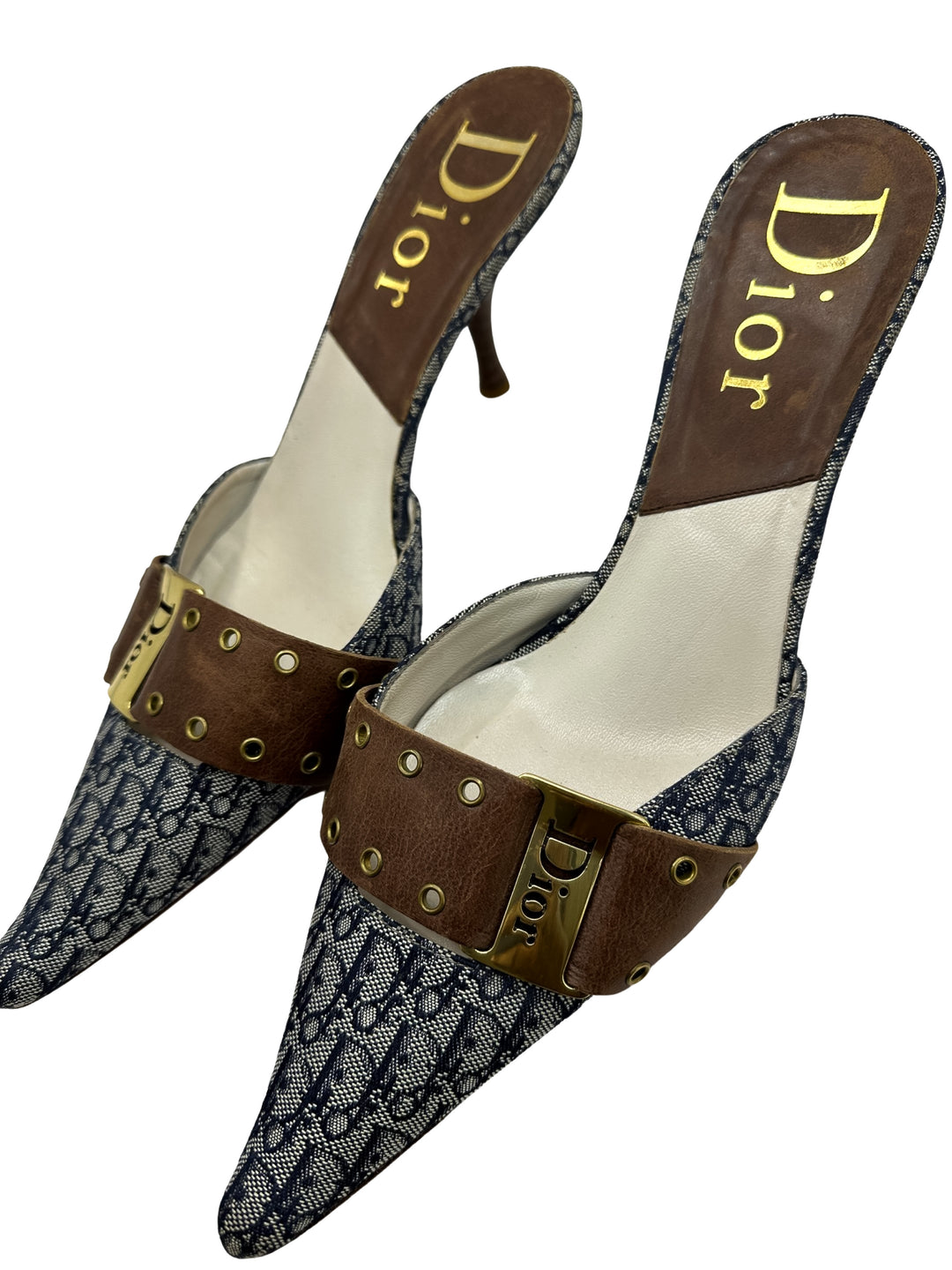Christian Dior monogram mules size 39