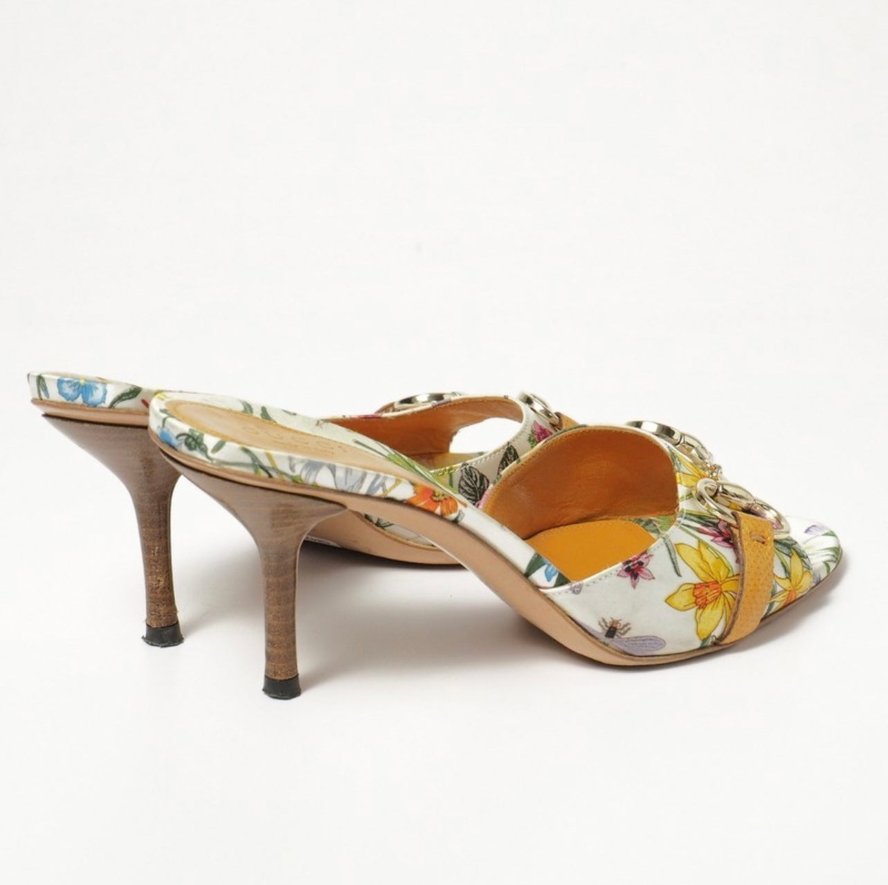 Floral discount gucci mules